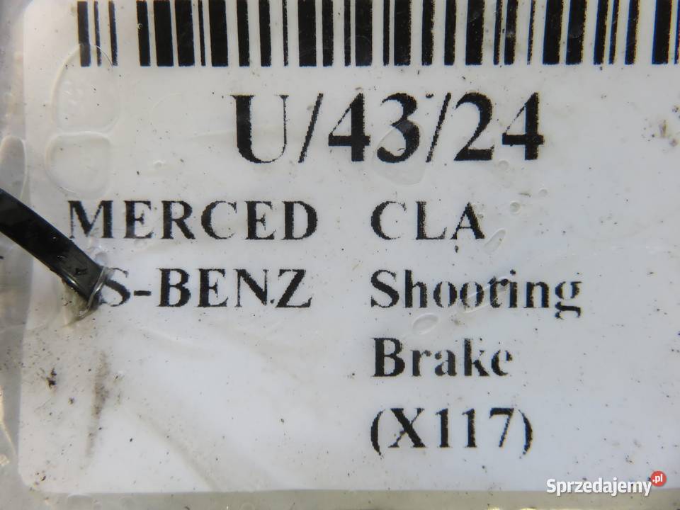 SKRZYNIA BIEGÓW MERCEDES CLA 711632 2463608400