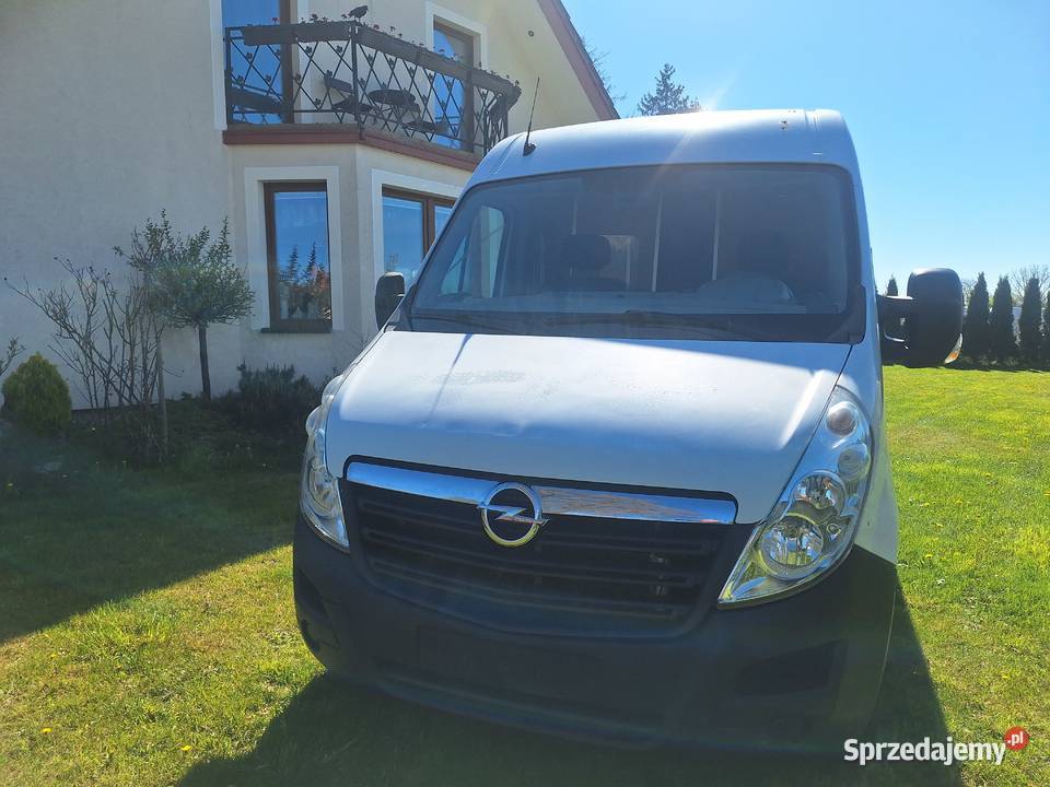 Opel Movano 2014 blaszak długi wysoki 337543km pomorskie Lębork