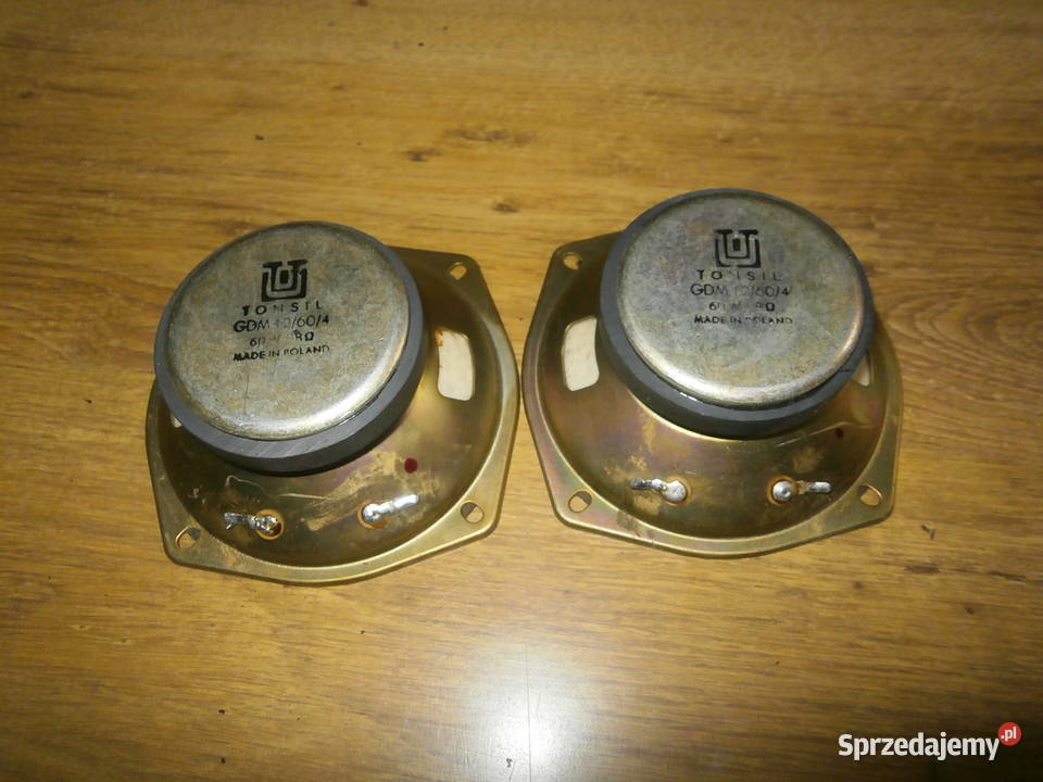 Głośniki GDM 1260 8ohm Tonsil do regeneracji 2 Łódź