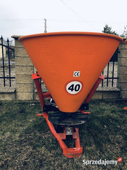 Rozsiewacz nawozów lejkowy 350 L Hydrauliczny świętokrzyskie Pasturka