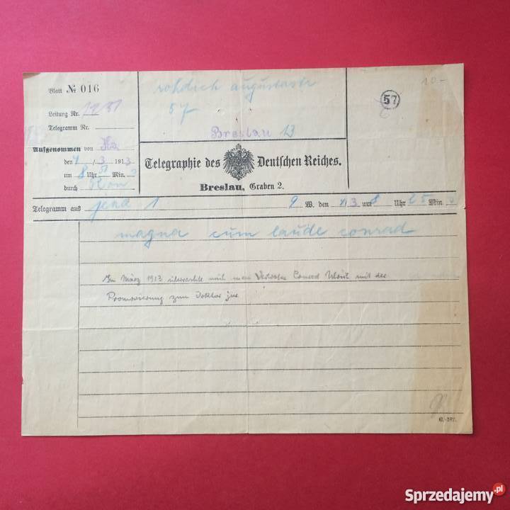 Telegram Szczecin sprzedam