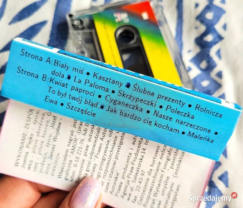 Piosenki weselne Biały Miś kaseta magnetofonowa Chełmno