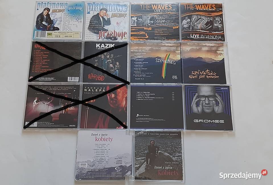 Oryginalne płyty CD 1 sztuki kosztuje 2 CD Konstancin-Jeziorna