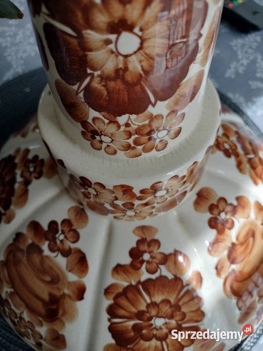 Żyrandol Fajans Włocławek Radom sprzedam