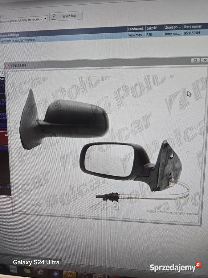 Lusterko prawe manualne Golf 4 Bora Bytów