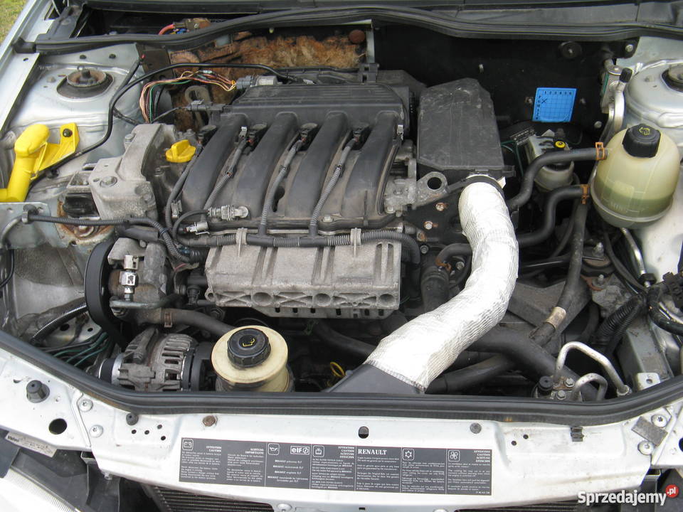 Renault Megane I FL 2001r 14 16v bogate światła przeciwmgłowe Orzechowo