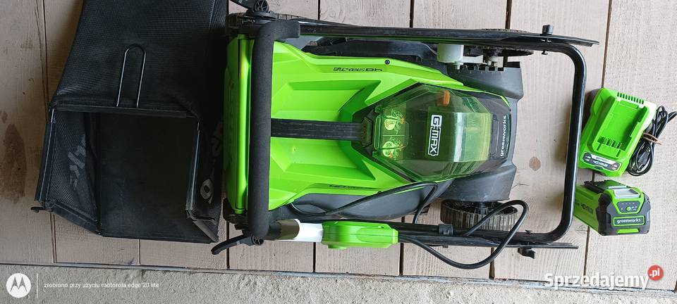 Sprzedam używaną kosiarkę Greenworks Strzegom