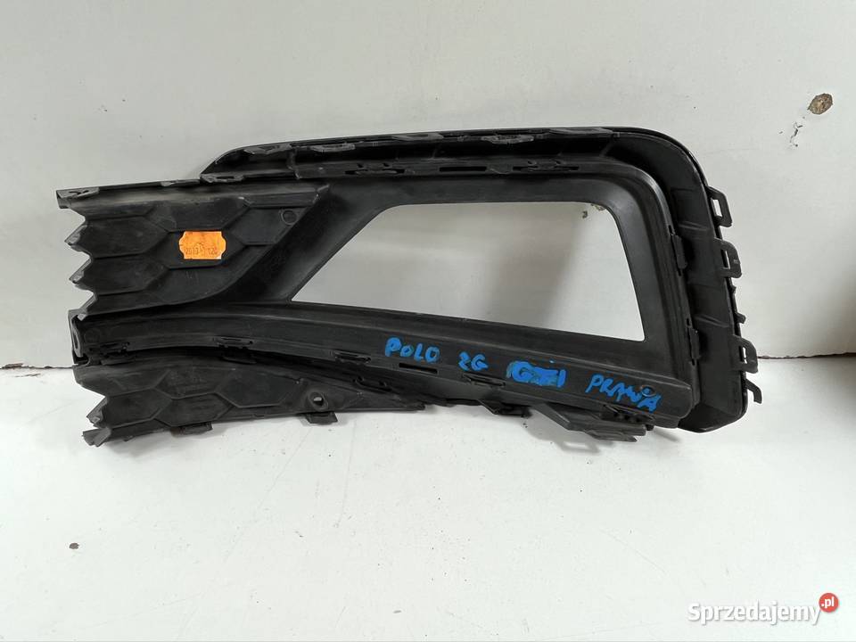 VW POLO 6 GTI KRATKA ZDERZAKA PRAWA PRZÓD wielkopolskie Międzychód sprzedam