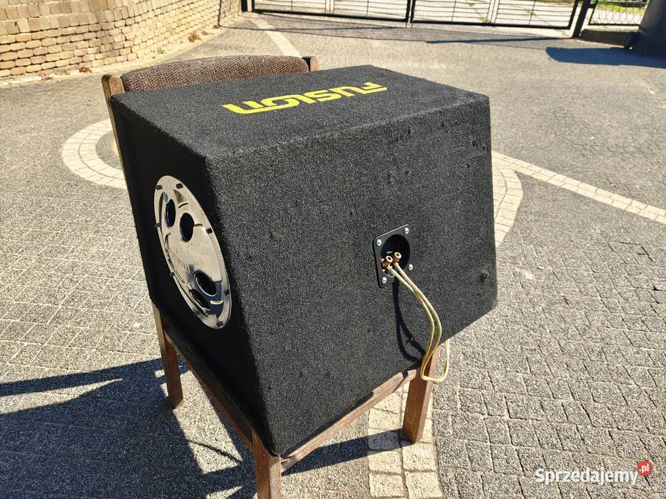 Skrzynia basowa bassowa subwoofer tuba Fusion śląskie Niegowonice