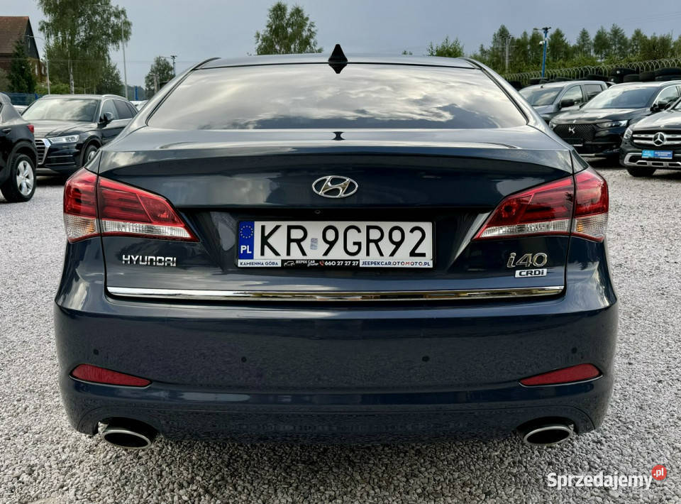 Hyundai i40 Salon LEDNaviASOGwarancja elektrochrom. lusterko wst. Kamienna Góra