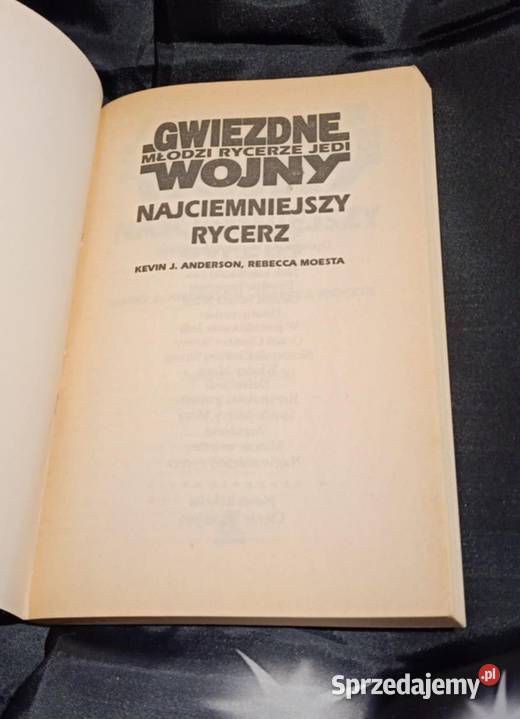 Gwiezdne wojny Najciemniejszy rycerz Kevin J