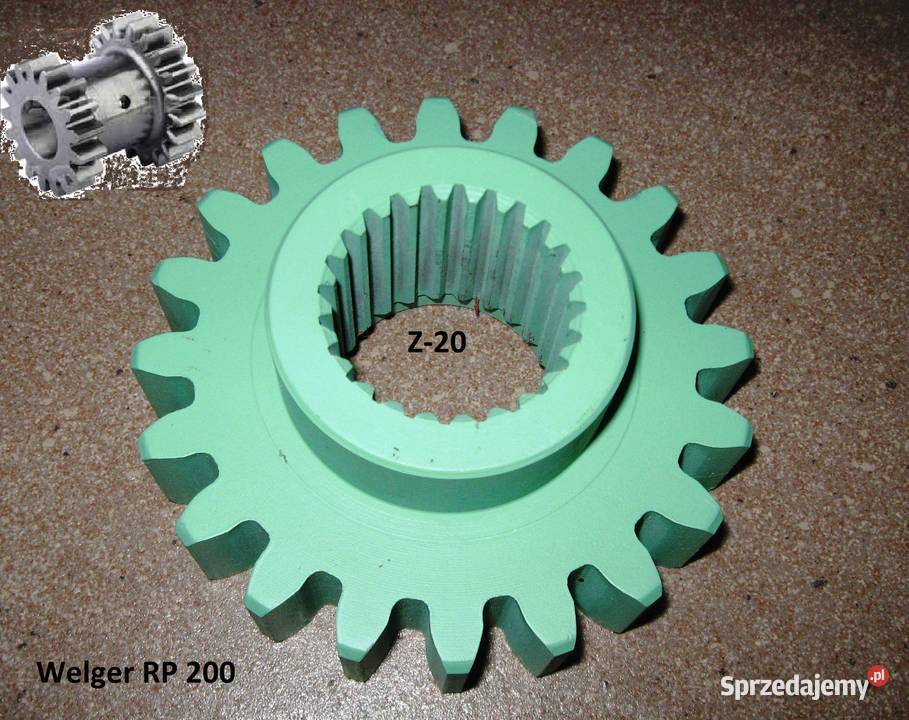 Koło zębate napędu Z20 do prasy Welger Czekanów