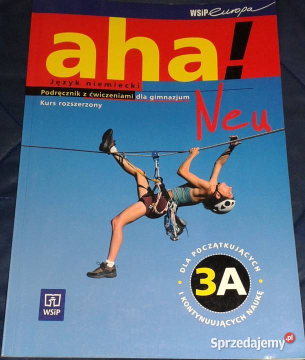 Aha 3A Neu Język niemiecki A Potapowicz K Rok wydania 2012 Chełm