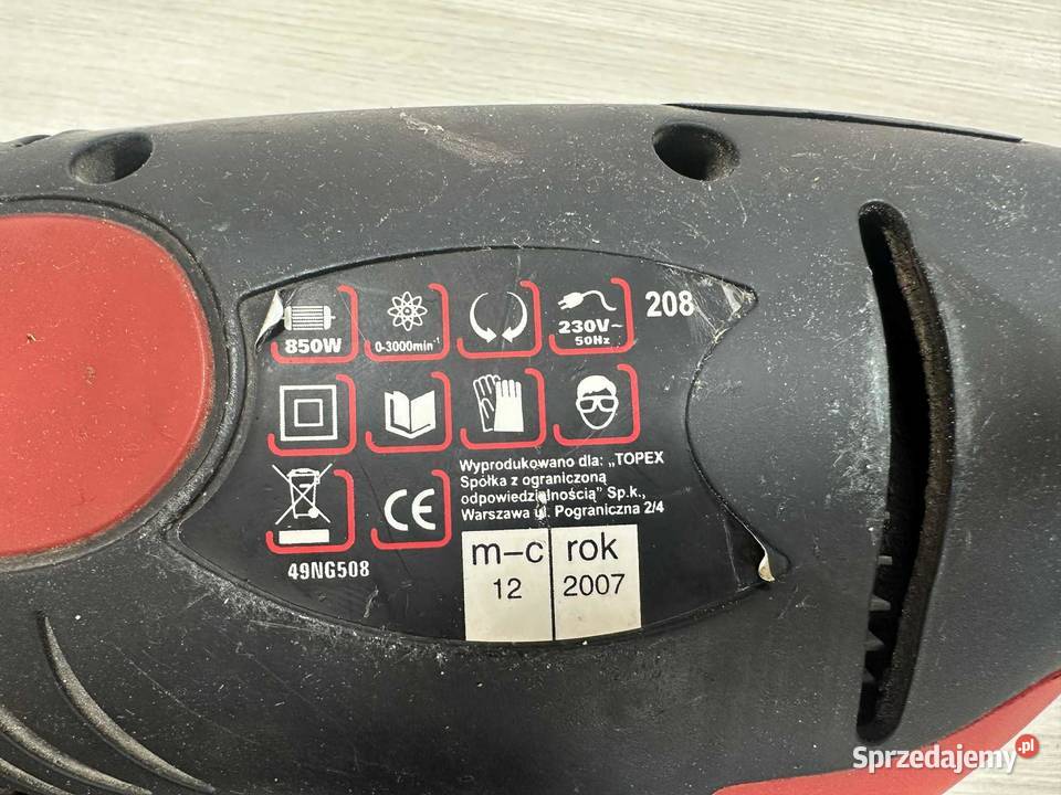 Wiertarka udarowa Power Plus 850W Wiertarki i wkrętarki Elbląg sprzedam