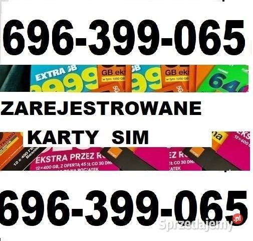 ANONIMOWE porejestracji prepaid działają LTE 5G Katowice sprzedam