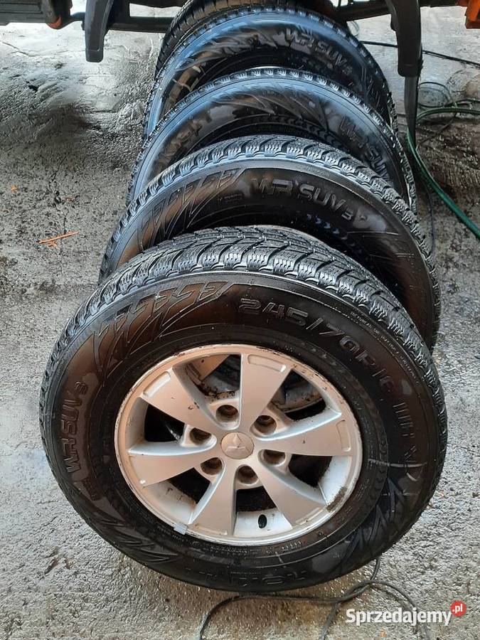 Koła Mitsubishi L200 Nokian 245 70 R 16 Rajcza sprzedam