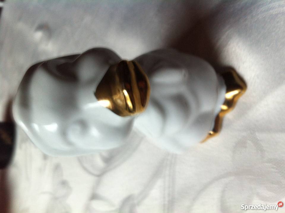 Porcelanowa kaczka Porcelana i szkło Miłobądz