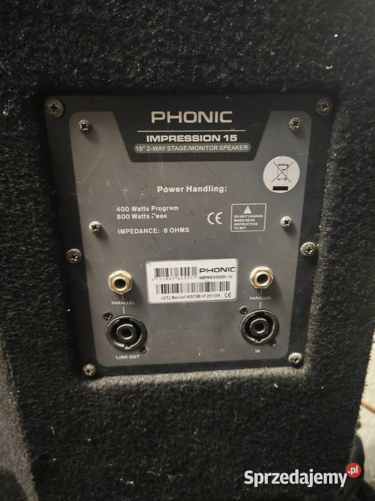 Sprzęt audio kolumny końcówka mocy Biała Podlaska