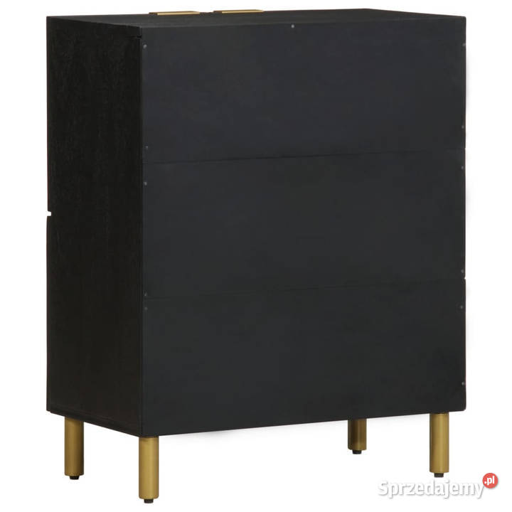 Szafka czarna 60x33x75 materiał drewnopochodny Warszawa sprzedam