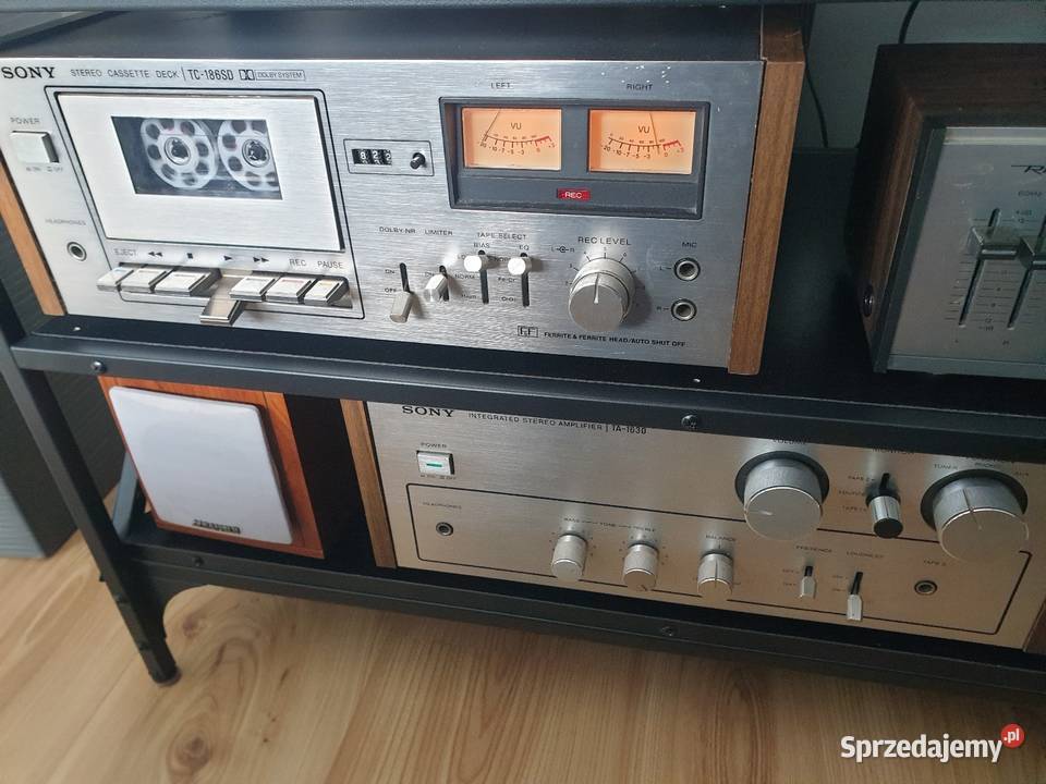 Sony deck z wzmacniaczem vintage sprzedam