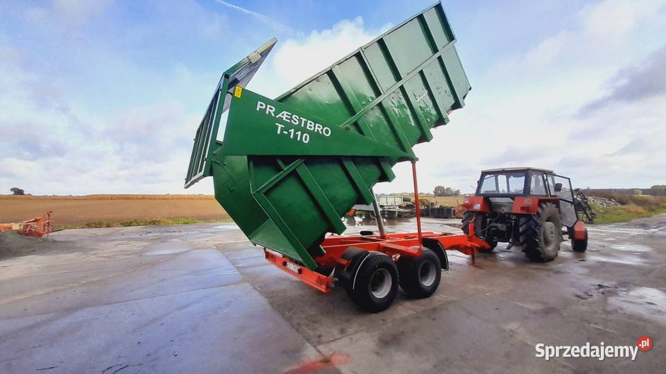 Przyczepa rolnicza skorupowa Agromet Praestbro Przyczepy rolnicze