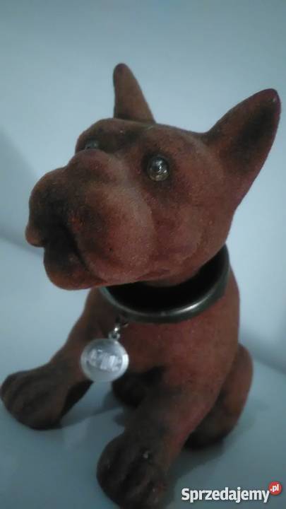 Piesek machajacy glowaoryginał PRL Częstochowa