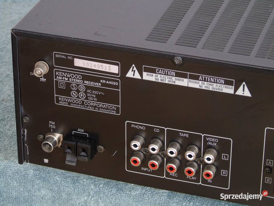 Amplituner Kenwood KRA4020 sprawny i ładny Amplitunery Jasło