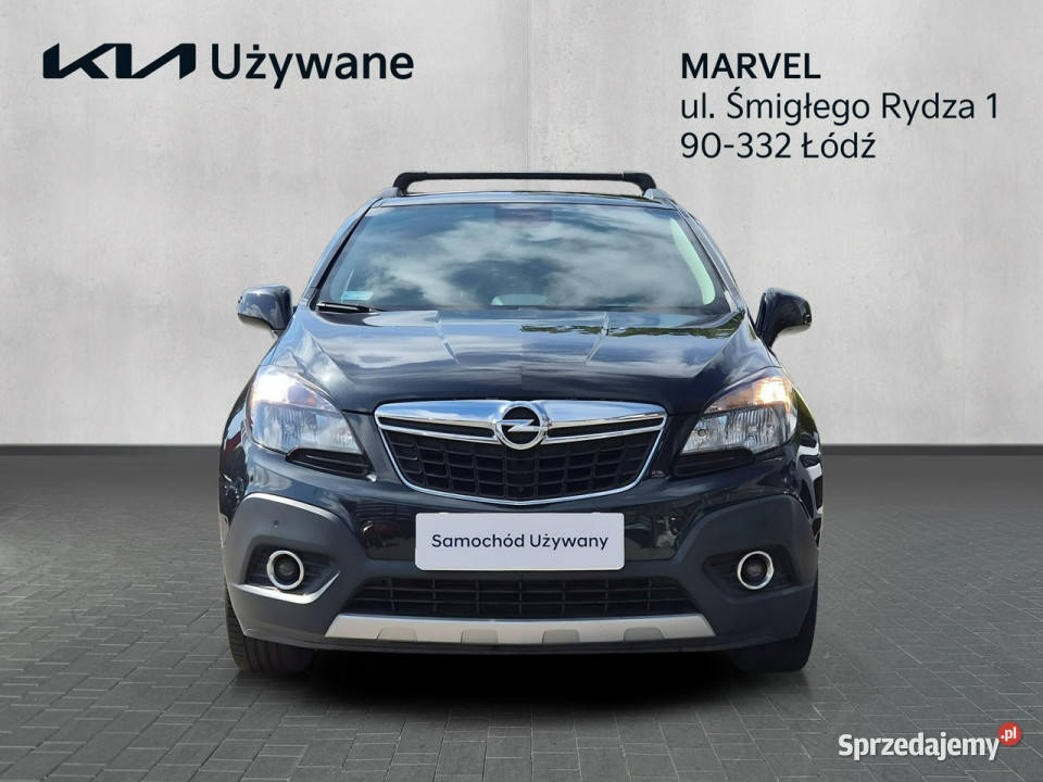 Opel Mokka 14 140 COSMO LPG Zadbany Serwisowany czarny łódzkie Łódź