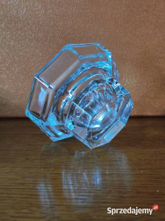 kryształowy świecznik fazowany cięty lśniący świętokrzyskie Kielce