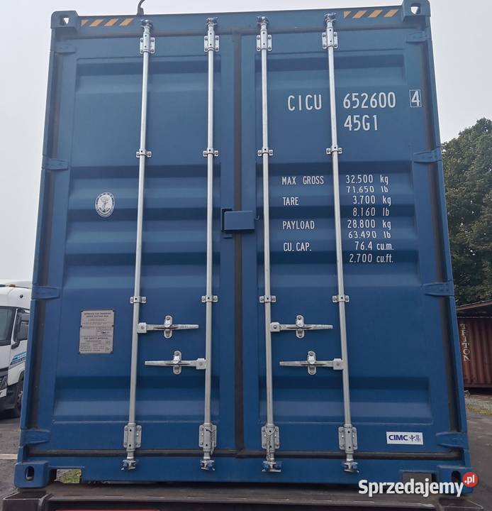 Sprzedam kontener morski 12 metrowy40HC NOWY podkarpackie Rzeszów