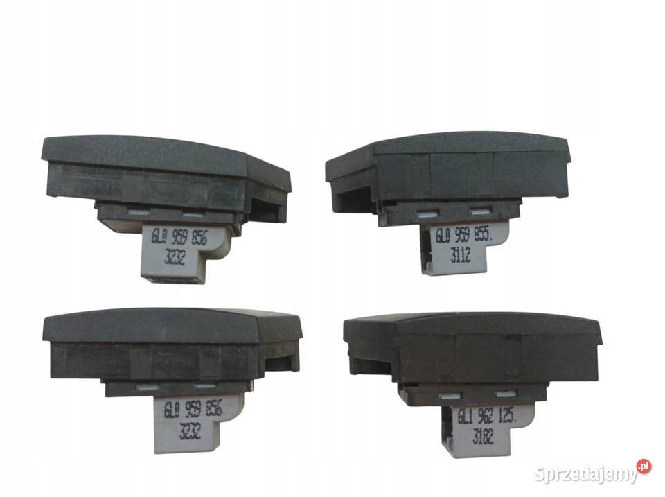 PRZEŁĄCZNIK SZYB KPL 6L0959855 6L0959856 Rok produkcji 2002