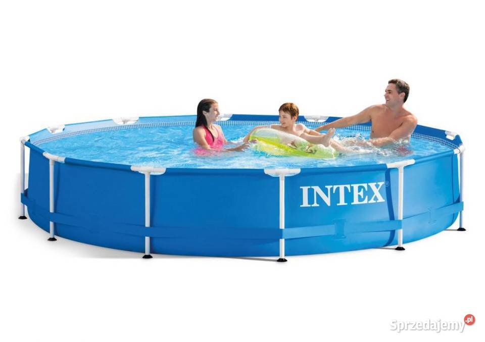 Basen stelażowy ogrodowy 366x76 Intex 28210 podlaskie Bielsk Podlaski