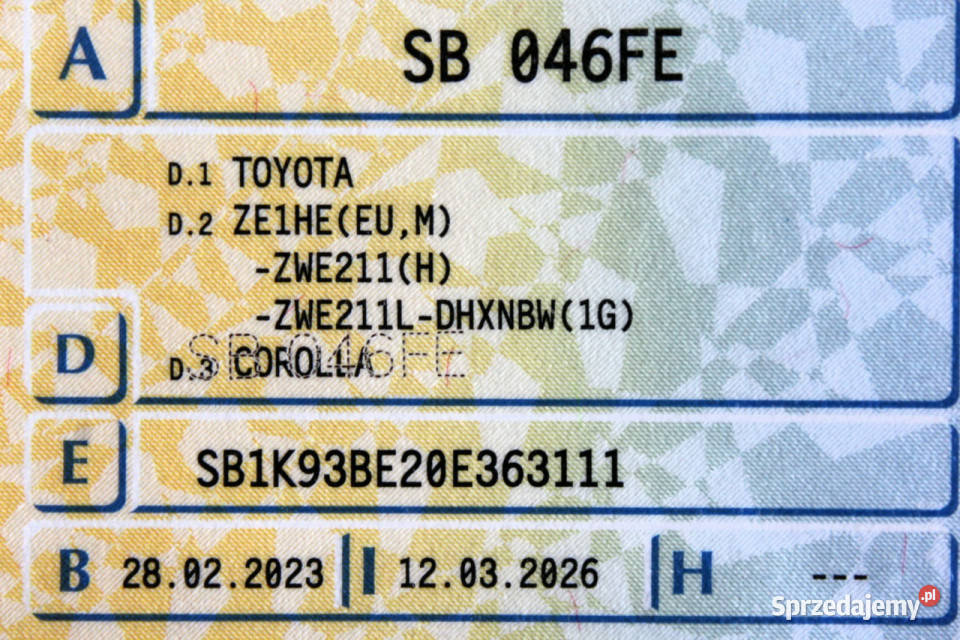 Toyota Corolla Tempomat Serwis ASO Comfort