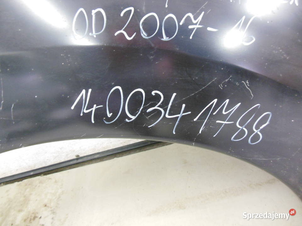 Citroen Jumpy 0716 Błotnik Przedni Prawy Kozy