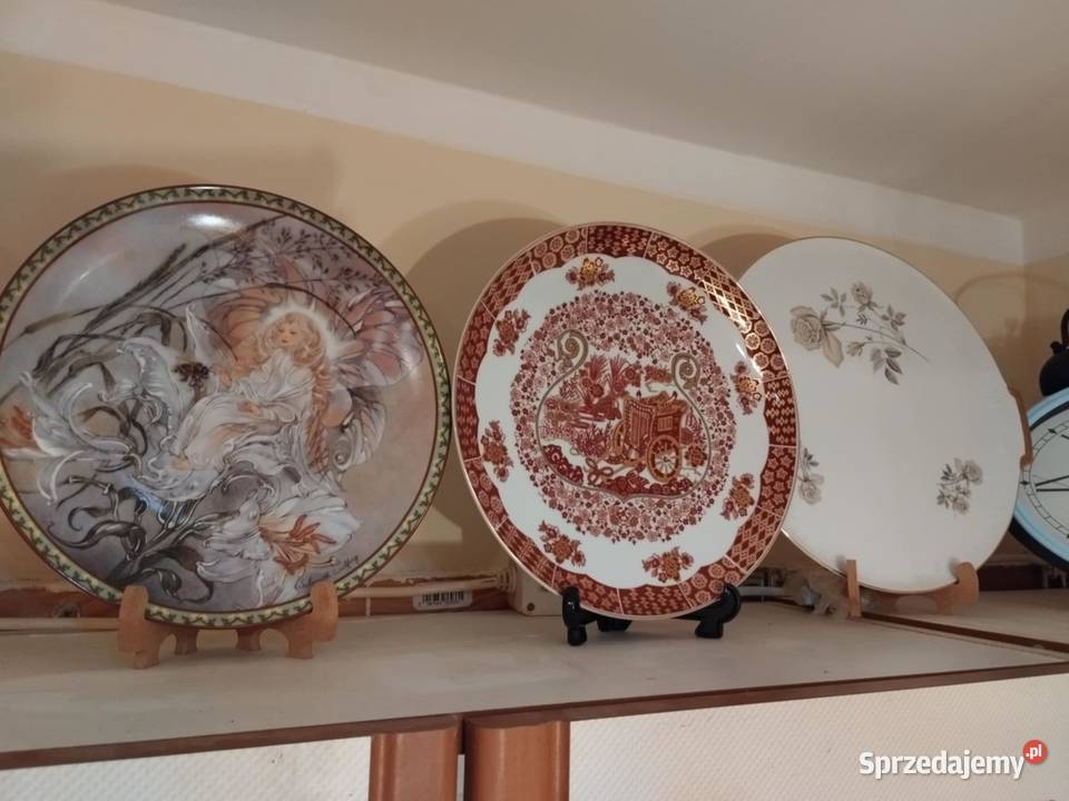 wyprzedaż kolekcji talerz talerze dekoracyjne Gorzów Wielkopolski sprzedam