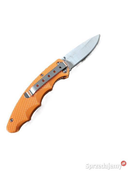 Nóż do patroszenia ryb pomarańczowy Sport i Wypoczynek Radlin