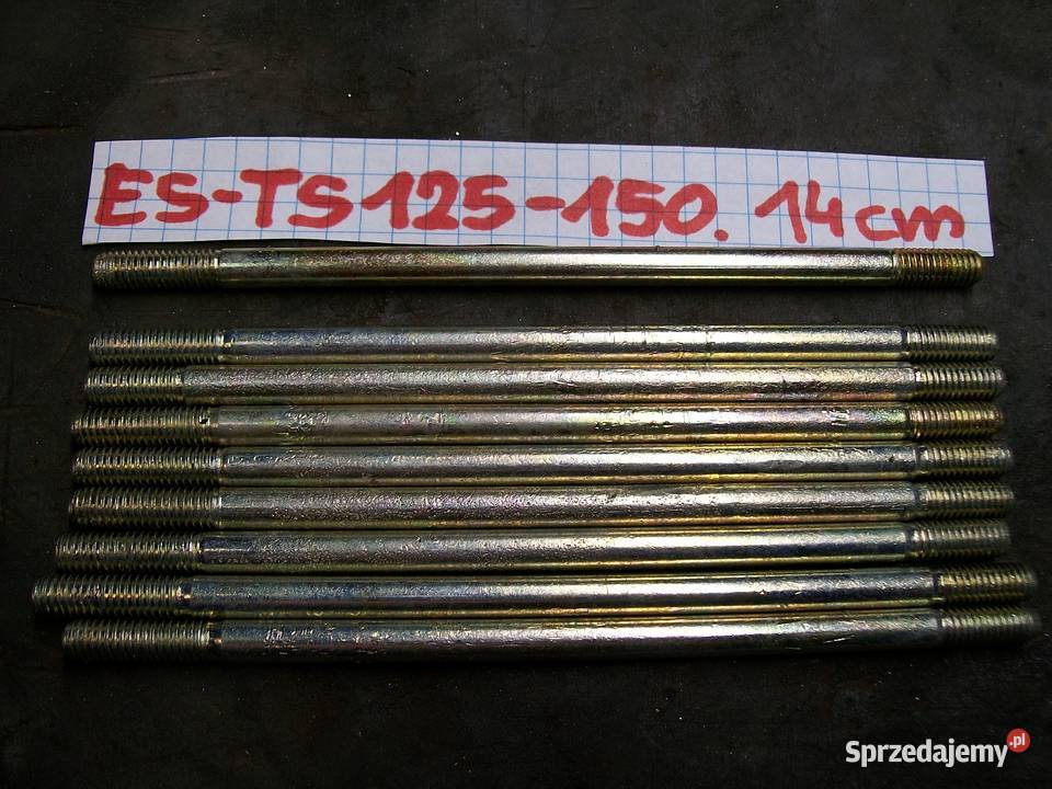 MZ ES TS 125 150 SZPILKI CYLINDRA SILNIKA SILNIK dolnośląskie Świerzawa