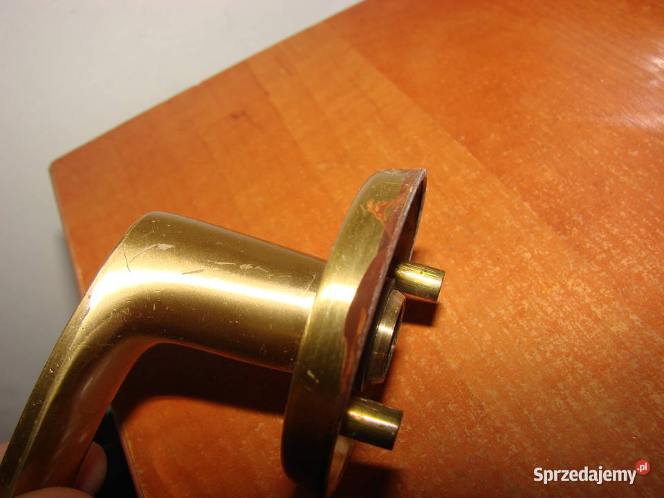 mosiężna klamka do drzwi pomorskie Pruszcz Gdański sprzedam