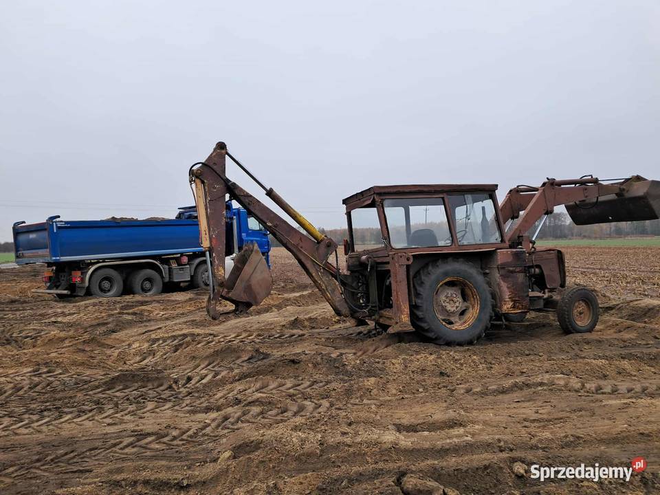 koparko ładowarka ostrówek na budowę sprzedam