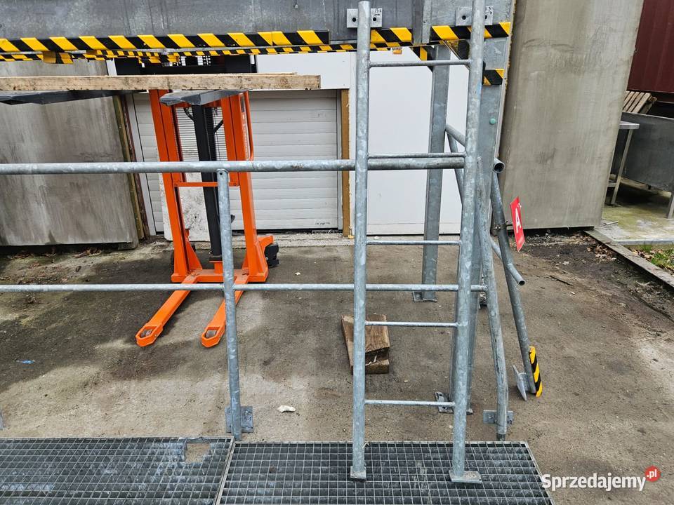 ANTRESOLA PEŁNY OCYNK podest drabinka barierki Pszczyna
