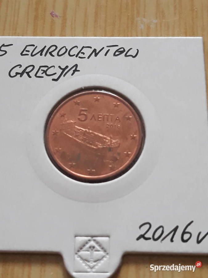 5 Eurocentów Grecja 2016 r Konin