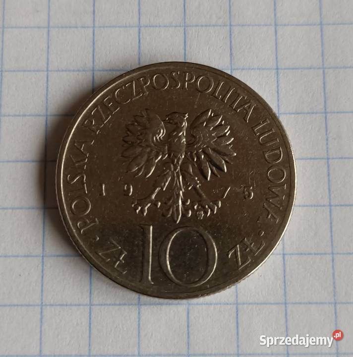 10 ZŁOTYCH 1975 POLSKA ADAM MICKIEWICZ Piszczac