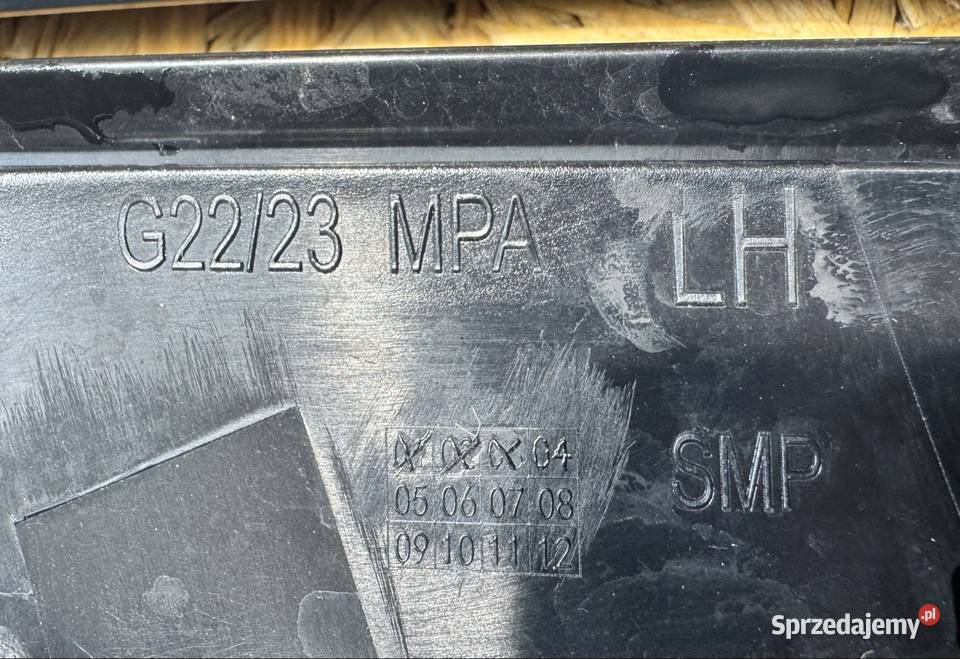 Kratka zderzaka przód lewa LH BMW g22 g23 Sieraków