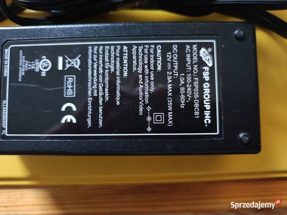 ładowarka zasilacz kabel impulsowy FSP Group świętokrzyskie Kielce