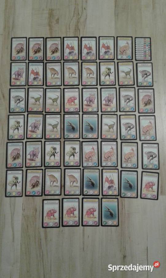 karty kolekcjonerskie 52 sztuki Dręszew