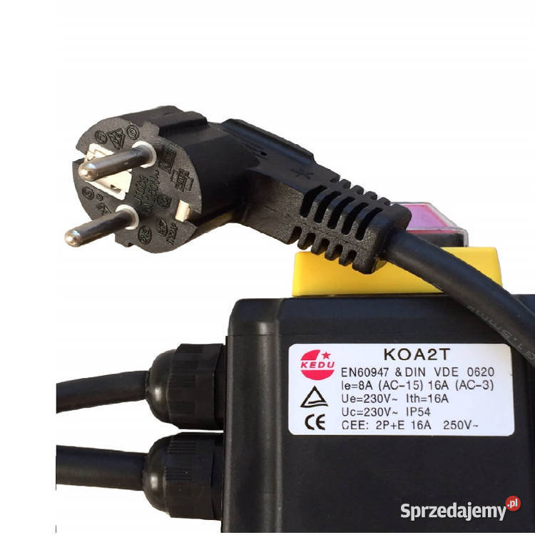 WYŁĄCZNIK włącznik do SILNIKA 1 faz silnik 230V Budownictwo i akcesoria łódzkie