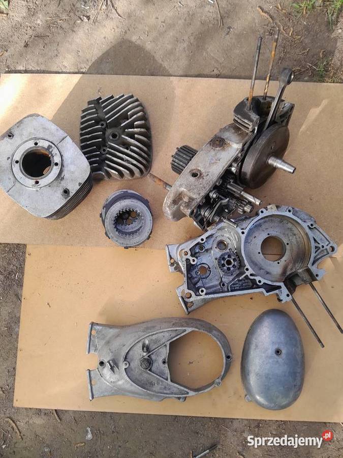 MZ TS 150 Kartery skrzynia biegów cylinder Świerzawa