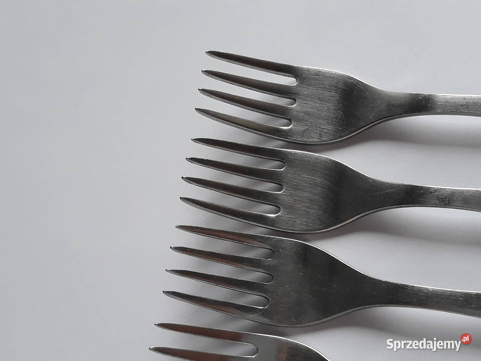 Widelce obiadowe PNĄCZA Gerlach sztućce PRL Dąbrowa Górnicza