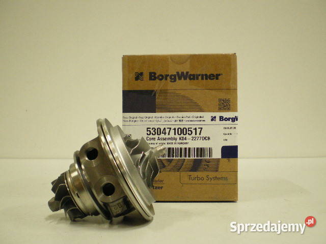 Nowy rdzeń CHRA BorgWarner KKK 53047100517 Pozostałe Siedlce
