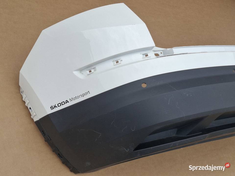 SKODA KODIAQ ZDERZAK TYŁ TYLNY DOKŁADKA PDC Bieleń